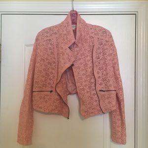 Cropped Lace Jacket